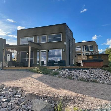 Exclusive Funkis Cabin, Lake View, Rooftop Terrace, Jacuzzi, Sauna, Close To Golf And Alpine Vradal Bagian luar foto
