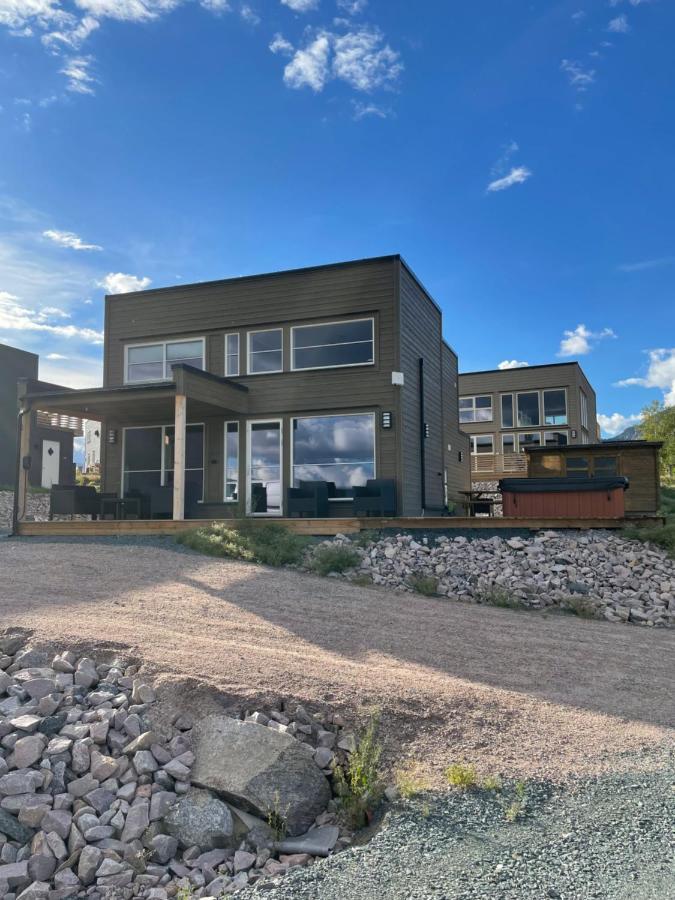Exclusive Funkis Cabin, Lake View, Rooftop Terrace, Jacuzzi, Sauna, Close To Golf And Alpine Vradal Bagian luar foto